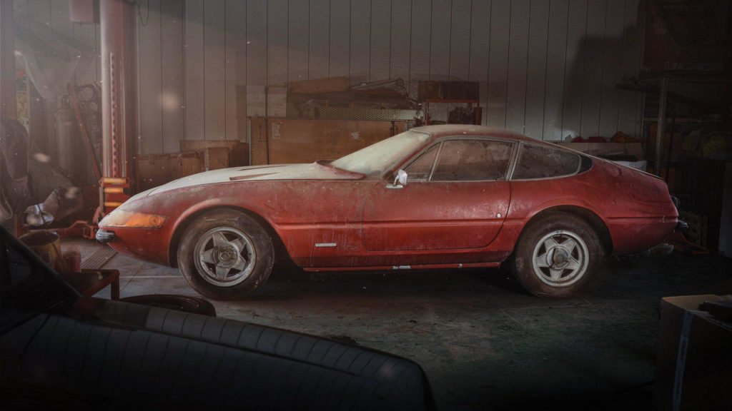 Уникальная гаражная находка - Ferrari 365 GTB:4 Daytona 4