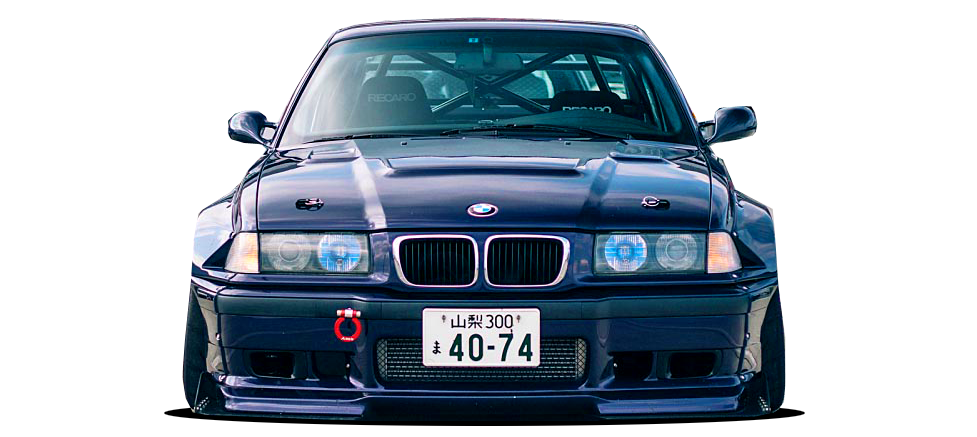 Легендарная BMW E36 - Techno Violet 