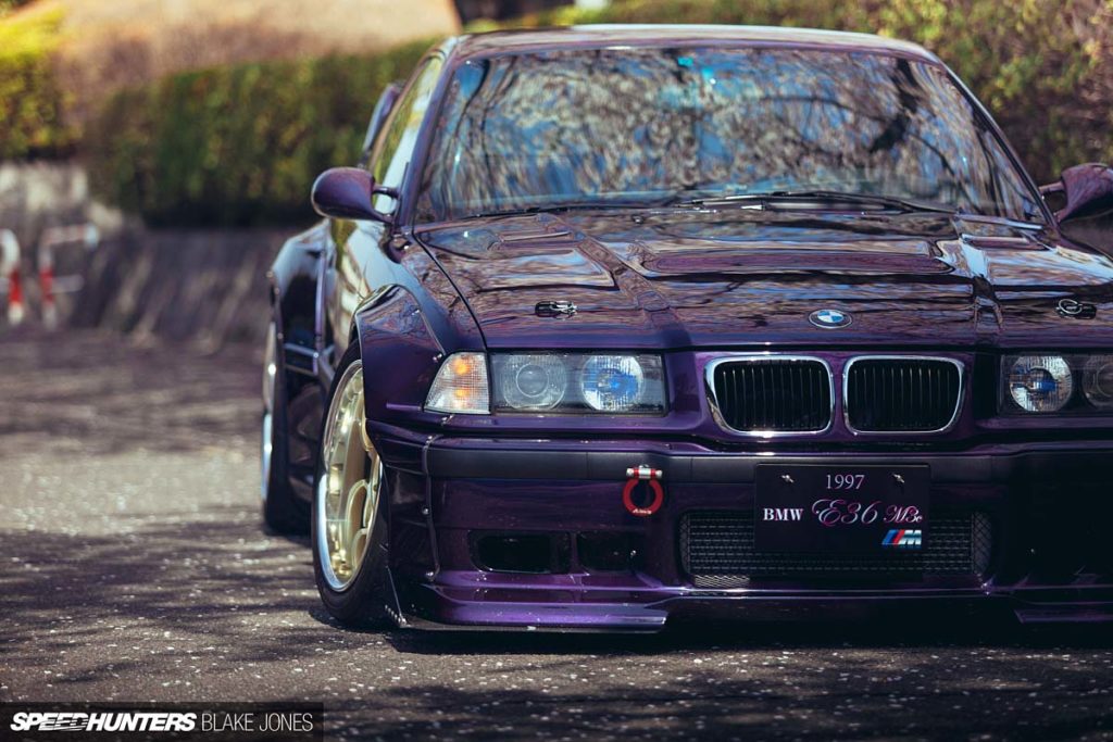 Легендарная BMW E36 - Techno Violet