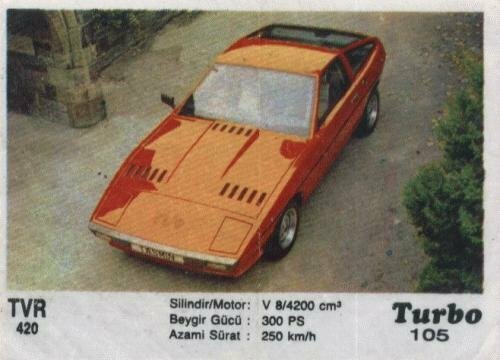 Самый мощный и быстрый в 80-х - TVR Tasmin 420SE