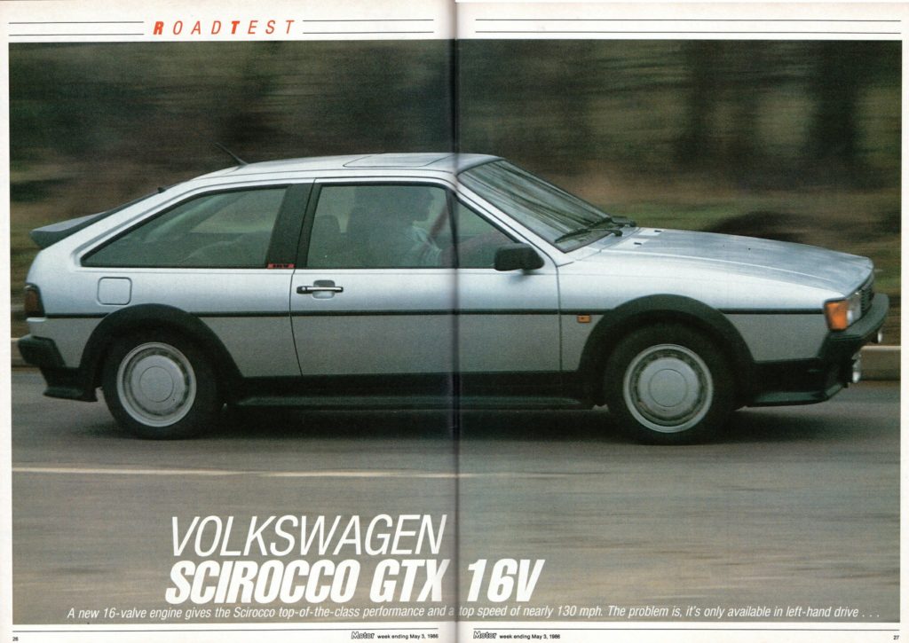 Немецкая "восьмерка" - VW Scirocco GT 16V