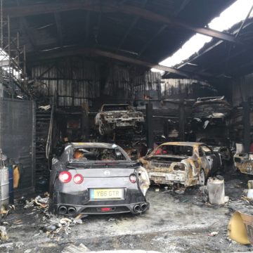 Пожар в гараже