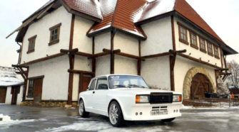 Купе ВАЗ-2107 с V8 от Mercedes-Benz CLK430