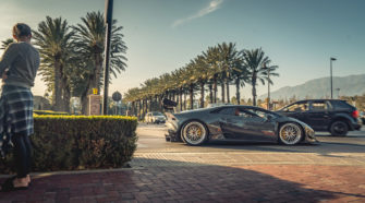 Lamborghini Huracan: Би-Турбо, широкофюзеляжный боди-кит, и колёсные диски BBS LM Alus 8